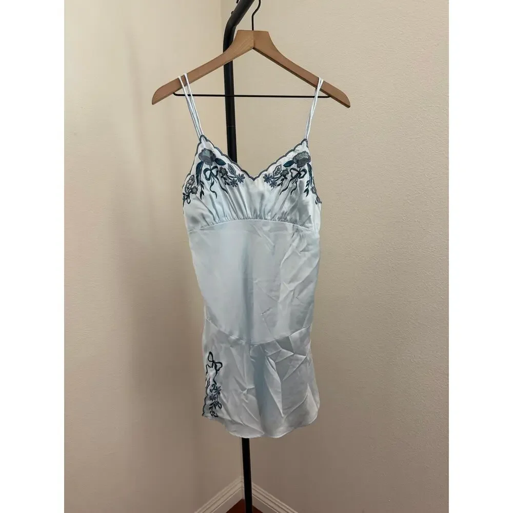 New free people morning kiss slip dress sz XS